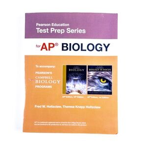 Pearson Education Test Prep Series AP Biology Test Prep Book Exam Prep Holtzclaw